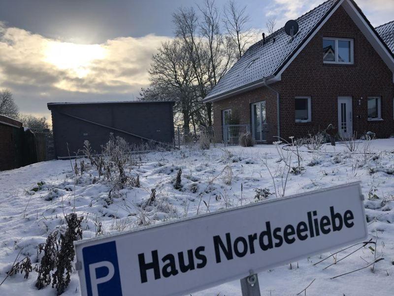 Haus Nordseeliebe Mit Aussensauna, Outdoor Dusche Und Wallbox Дорнум Экстерьер фото